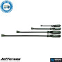 JEFBARPS04 4 Piece Pry Bar Set – Heavy Duty Automotive Lever Bar Kit