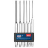 Sealey AK9128L 6pc Long Parallel Pin Punch Set 200mm - Professional Quality