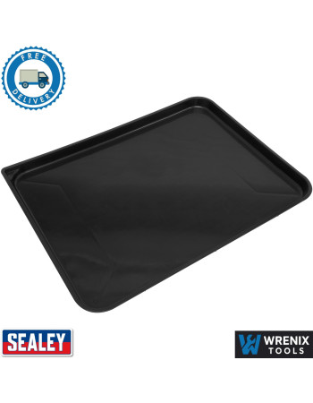 Sealey DRPL05 Low Profile Oil Drip Tray 5L Capacity Workshop Use