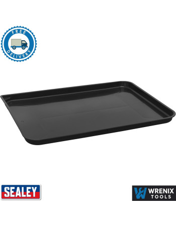 Sealey DRPL05 Low Profile Oil Drip Tray 5L Capacity Workshop Use