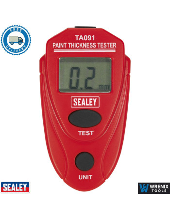 Sealey TA091 - Paint Thickness Gauge Digital Tester New