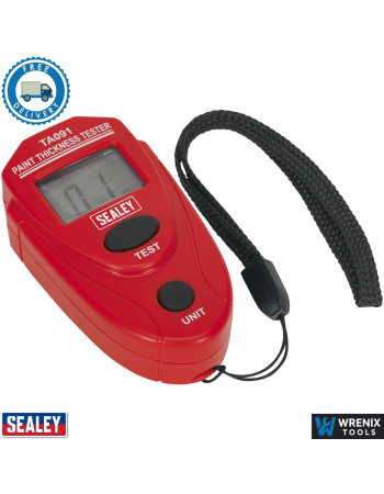 Sealey TA091 - Paint Thickness Gauge Digital Tester New