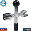 Sealey AK418 4-Way Battery Post Terminal Cleaner – Corrosion Removal Tool