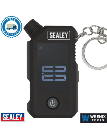 Sealey TSTPG12 Digital Tyre Pressure and Tread Depth Gauge with LED Display