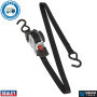 Sealey Auto Retractable Ratchet Strap 25mm x 3m Tie Down Strap - ATD25301