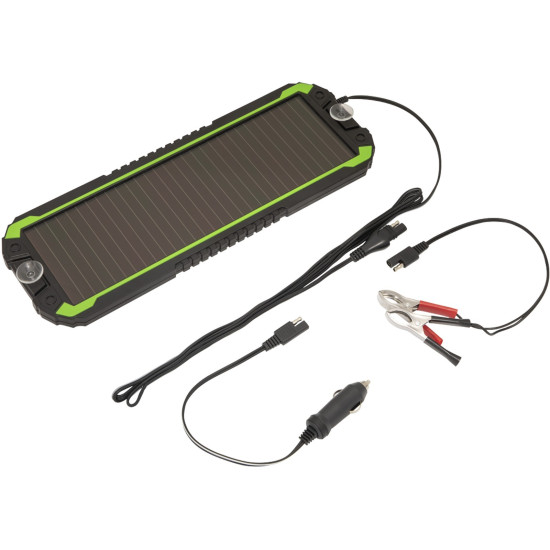 12V Solar Battery Charger Sealey SPP01 Trickle Charge for Car, Boat, Camper