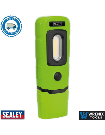 Sealey LED3601G 360 Degree Rechargeable Inspection Light 3W COB Work Lamp