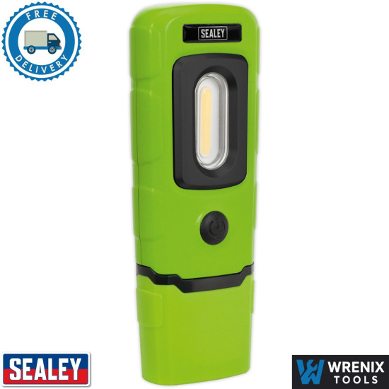 Sealey LED3601G 360 Degree Rechargeable Inspection Light 3W COB Work Lamp