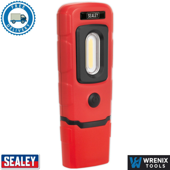 Sealey LED3601R 360 Degree Rechargeable Inspection Light 3W COB Work Lamp