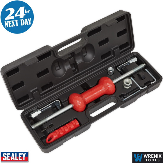 Sealey DP935B Professional Slide Hammer Kit 9pc Body Shop Car Repair Tool