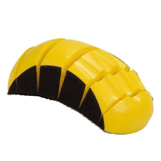 Automotive Flexible Curved Sanding Block Hook & Loop Hand Pad + 1 Free Spreader