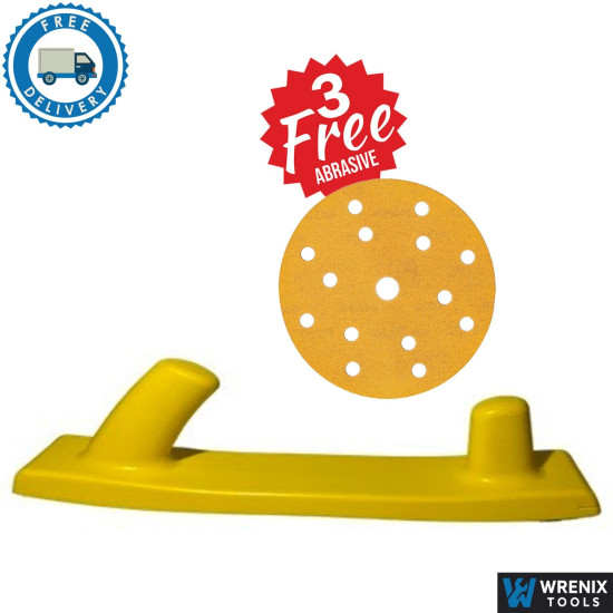 Automotive Flexible Foam Sanding Block 70x400mm + Free Sanding Disc