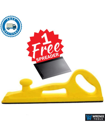 Long Hard Sanding Rubbing Block 70x400mm for Automotive Use with Free Spreader